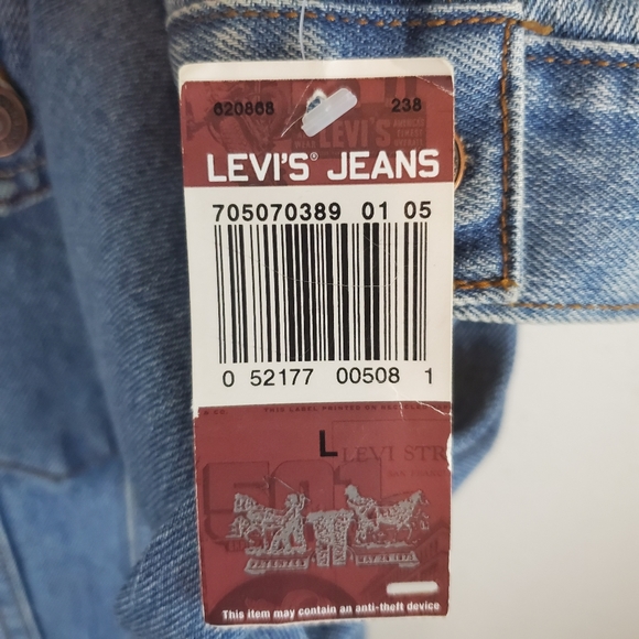 LEVI'S 'Standard Trucker Jean Jacket SZ L! - Picture 4 of 4